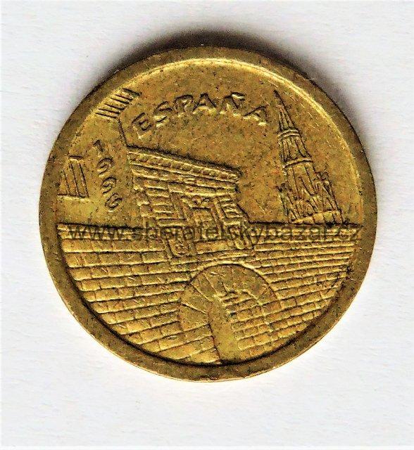Španělsko - 5 pesetas, 1996 La Rioja