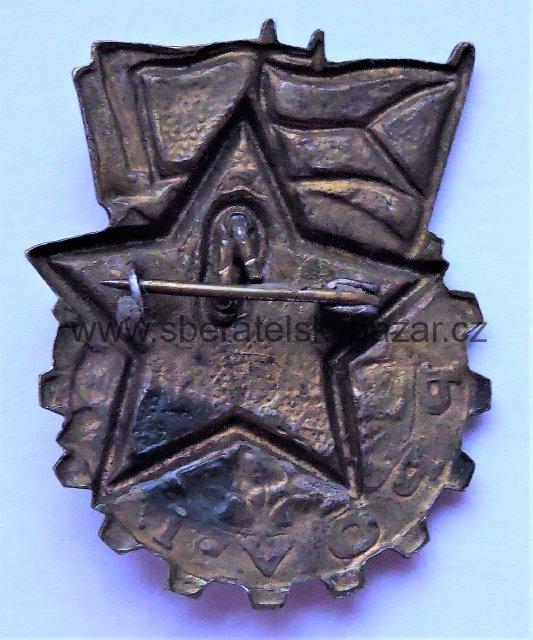 Odznak - PPOV - I - Velký zlatý - na jehlu