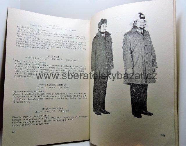Katalog věcných prostředků požární ochrany 1982 - Výstroj, Výzbroj