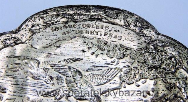 Plaketka - RUDOLF DOLEJS, AU DERBY, PRAG 