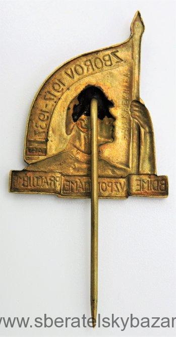 Odznak Zborov 1917-1937 Legionáři