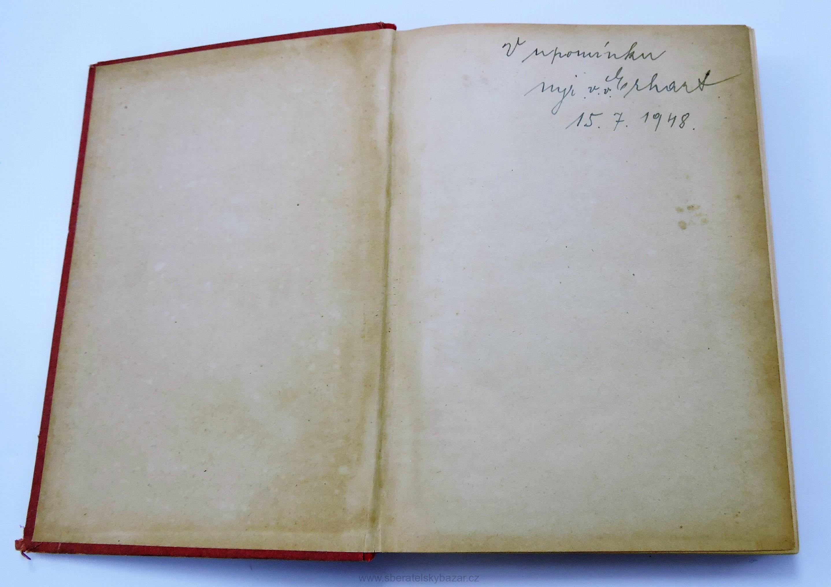 Rukověť četnictva 1937 - Podpis autora Rukověťi