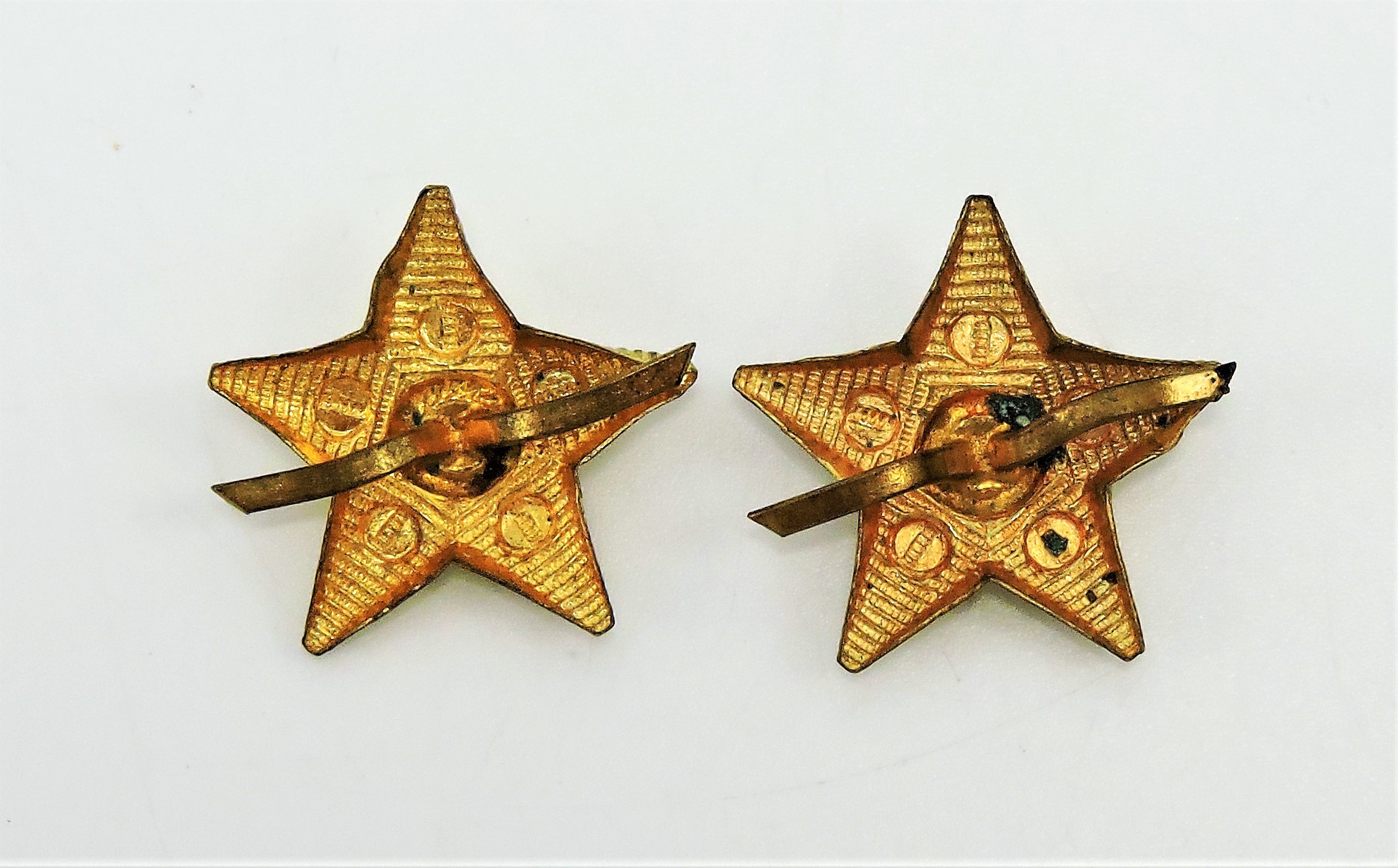 Hodnostní Četnické hvězdičky 1937-1939 - 2ks