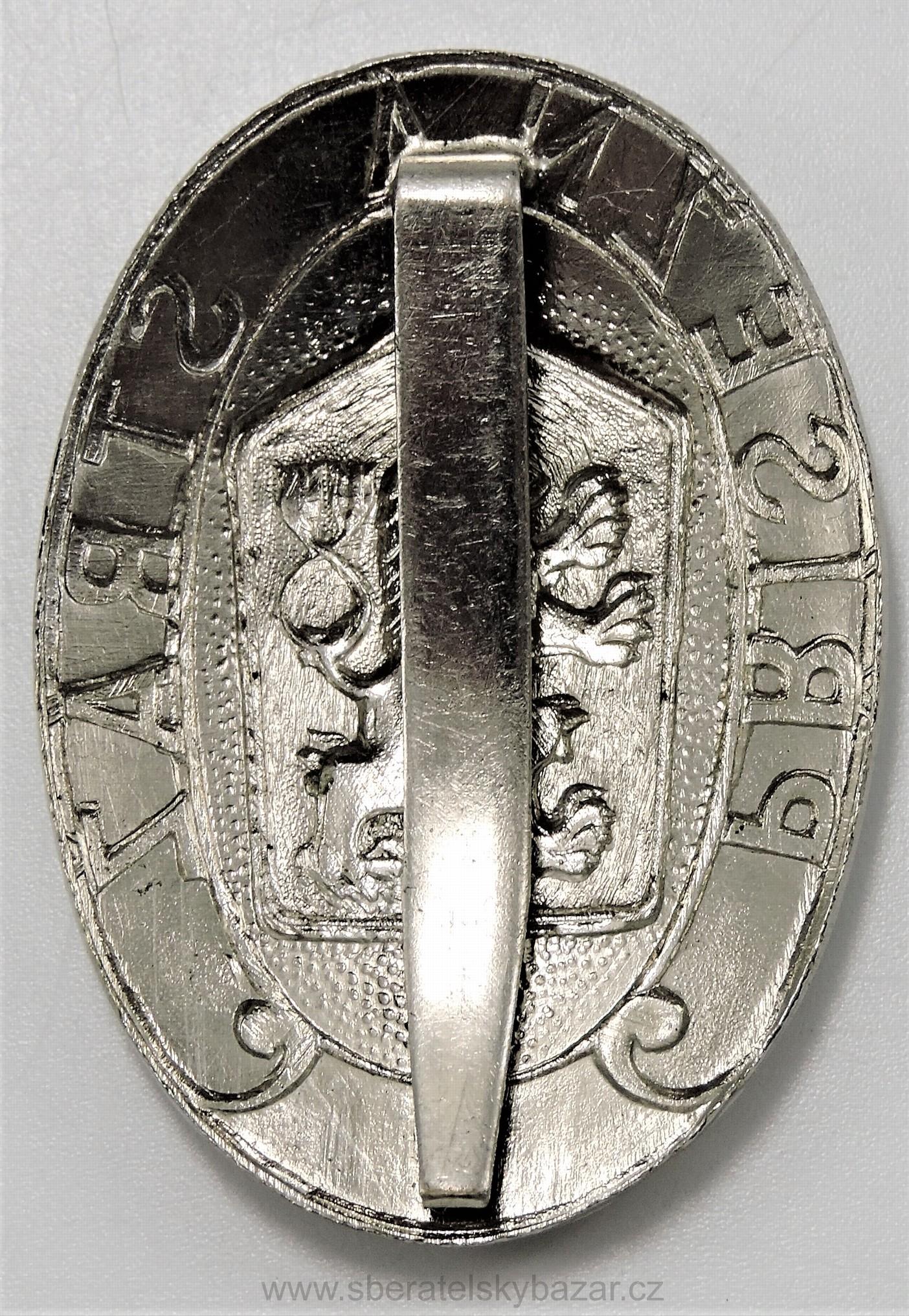 Odznak "placka" - Přísežná stráž 