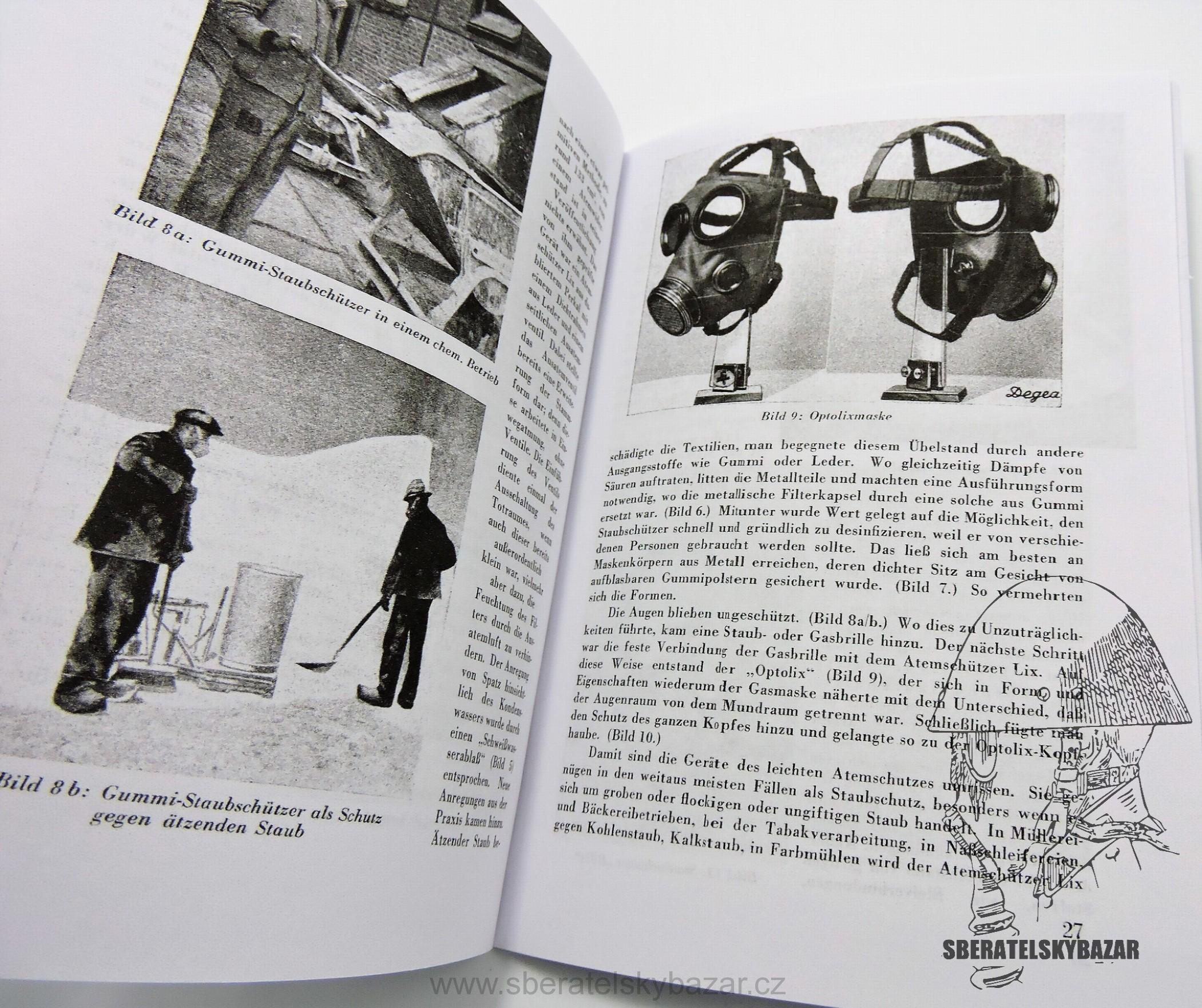 Auer katalog - Plynové masky - Reprint (Replika)