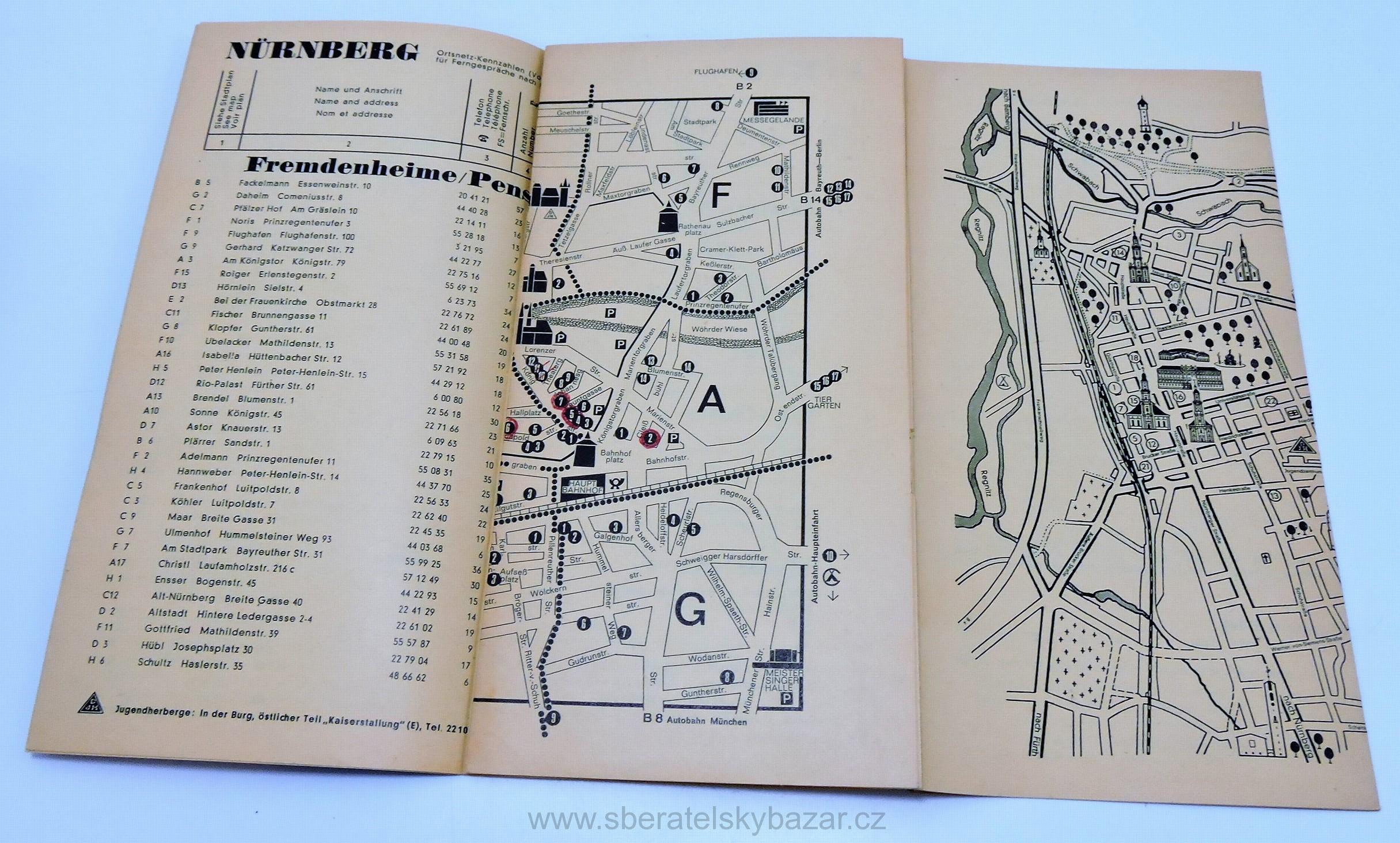 Průvodce Nuerberg 1966