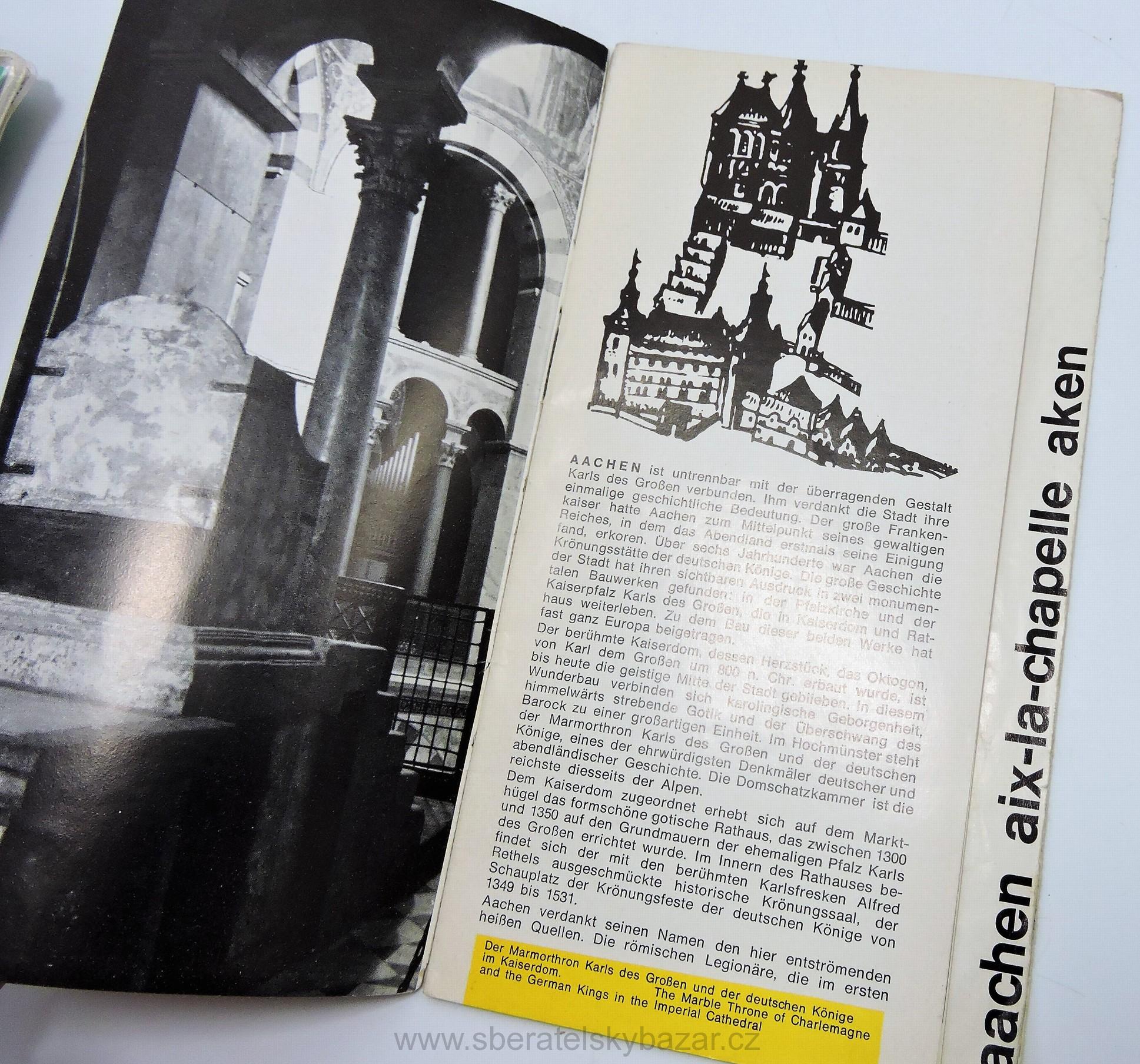 Průvodce aachen cca.1970