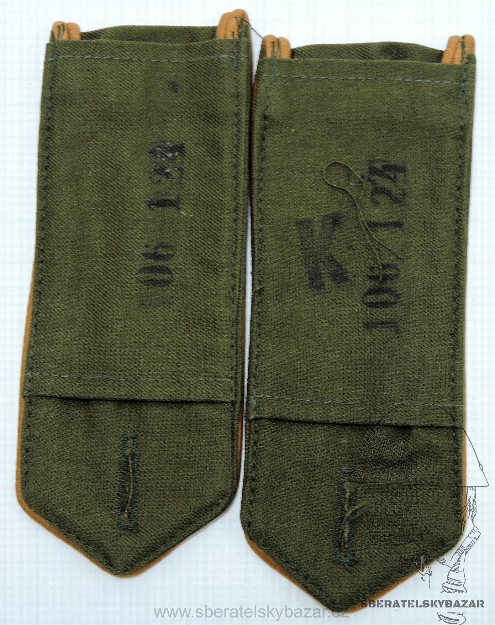 Nárameníky vz.85 -vyšší důstojníci