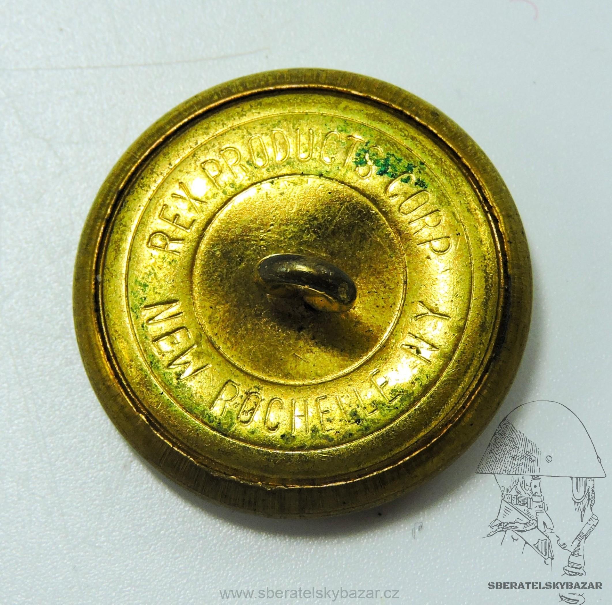 Knoflík US ARMY velký 27mm