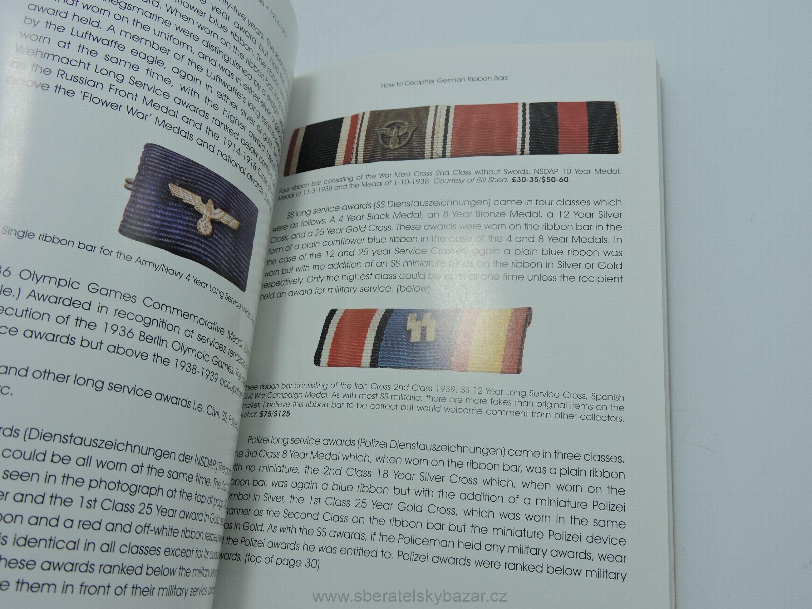 German Military Ribbon Bars: 1914-1957