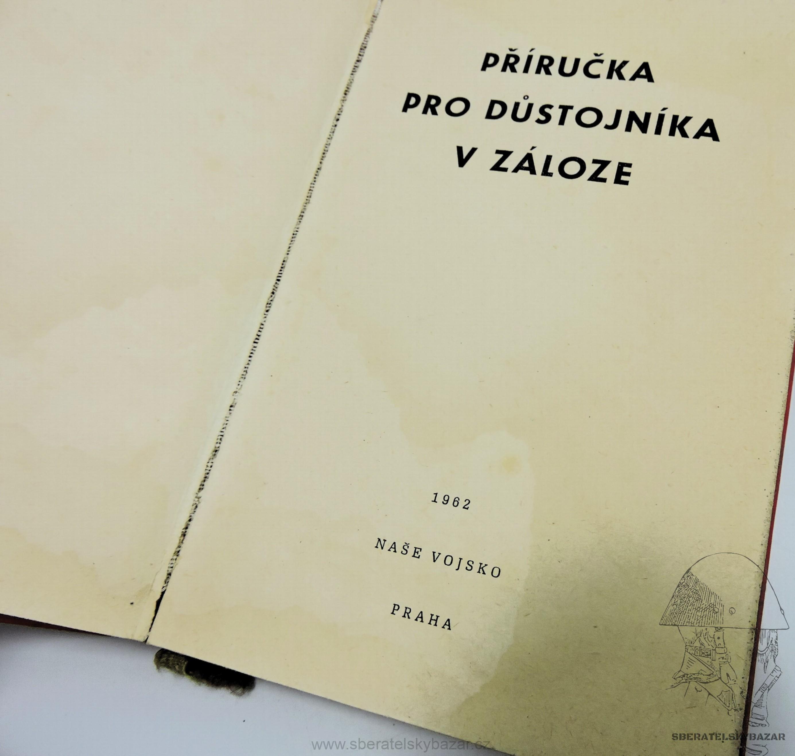 Příručka pro dustojníka v záloze ČSLA 1962