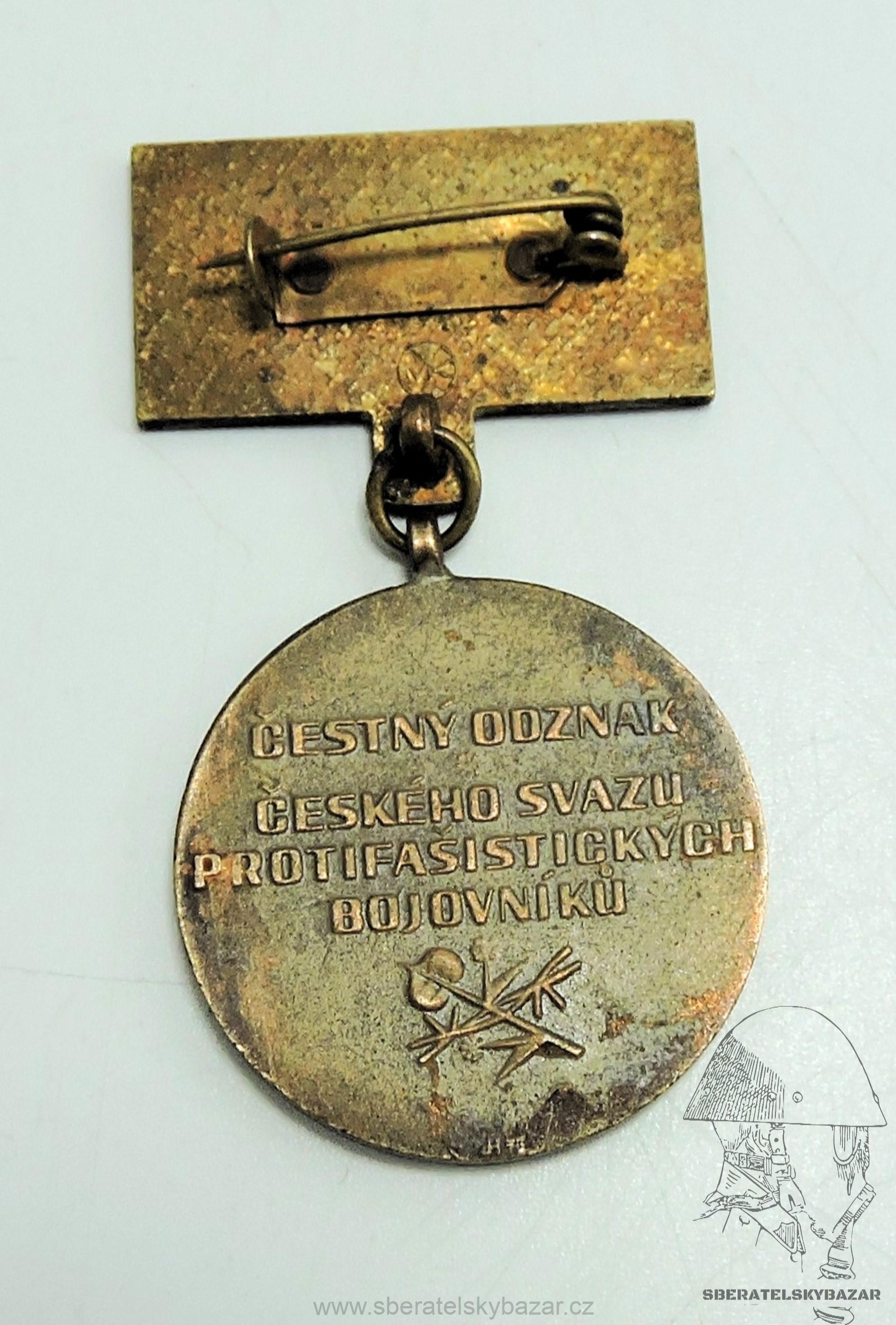 Čestný odznak Českého svazu protifašistických bojovníků