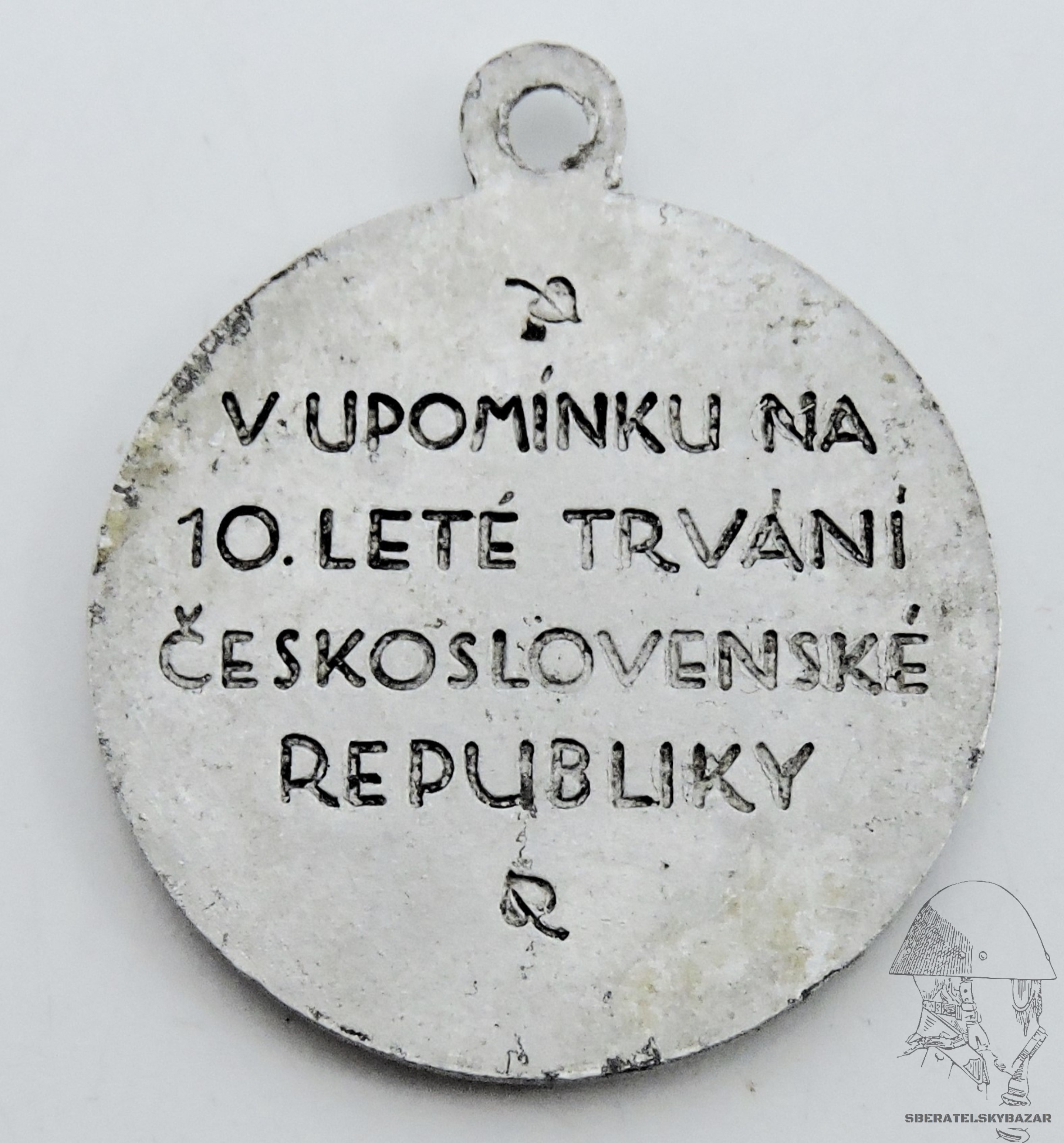 Patriotická medaile 1928 svatý Václav svátostka 10 let výročí První R.