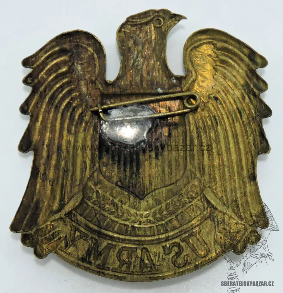 Velký čepicový odznak US army