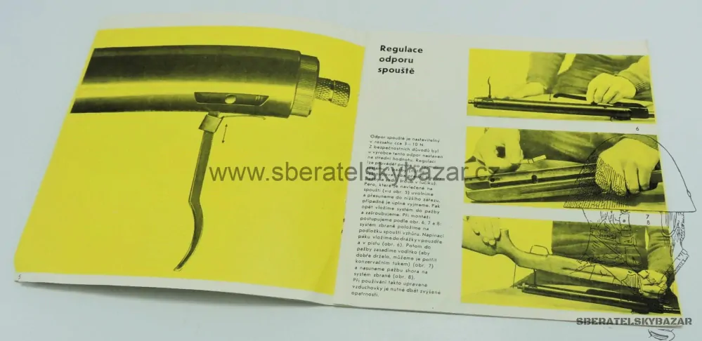 Originál Návod vzduchovka 630 / 631