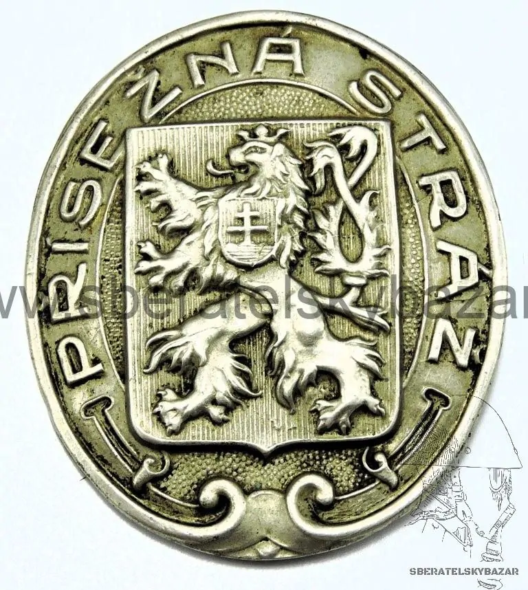 Placka přísežná stráž - Stříbrná