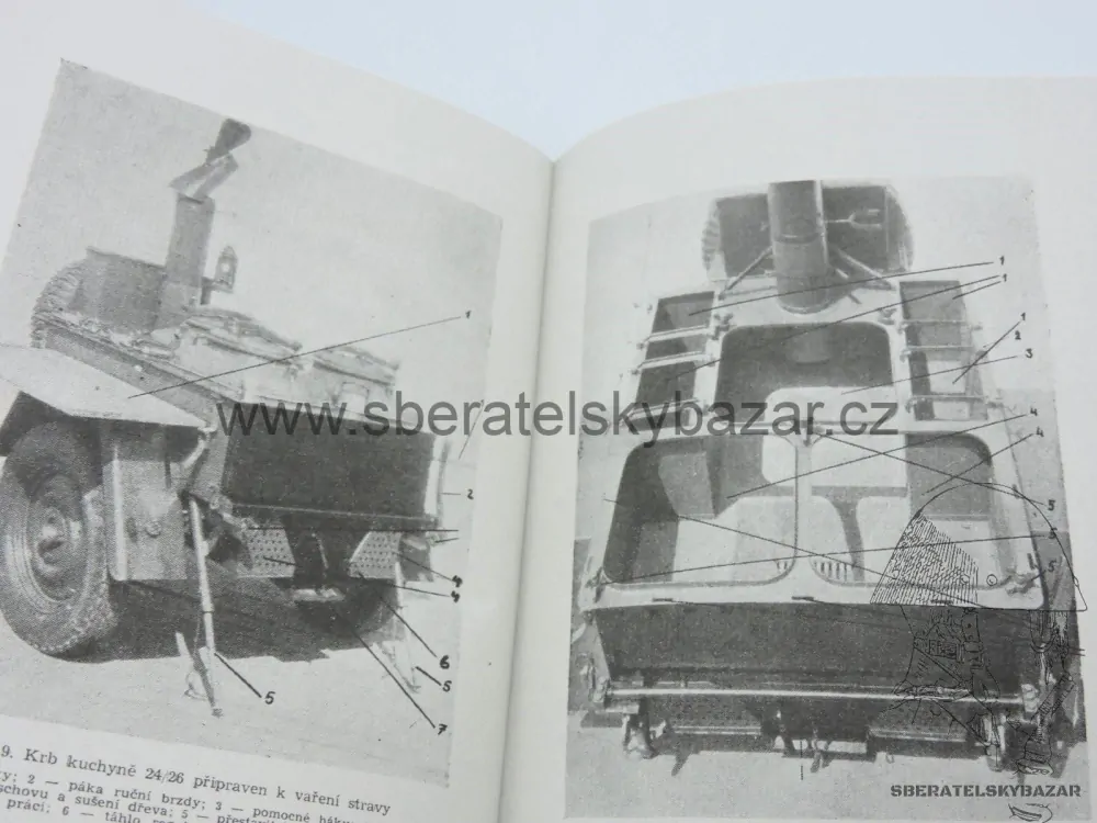 Předpis ČSLA -Polní kuchyně 24 , 26 a 09 - Reprint