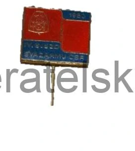 Raznice na odznaky Svazarm - IV Sjezd 1983