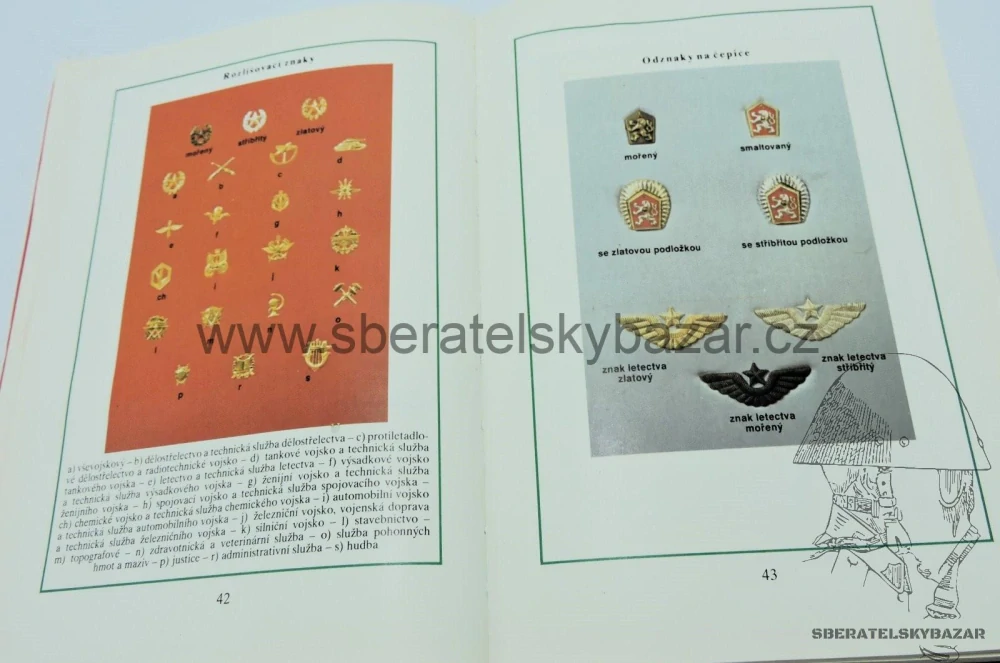 Stejnokrojový předpis ČSLA - originál