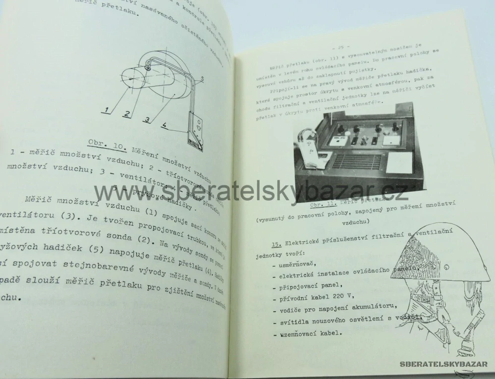 Originál Předpis Filtrační a ventilační zařízení FVZ-150 Chem-21-6