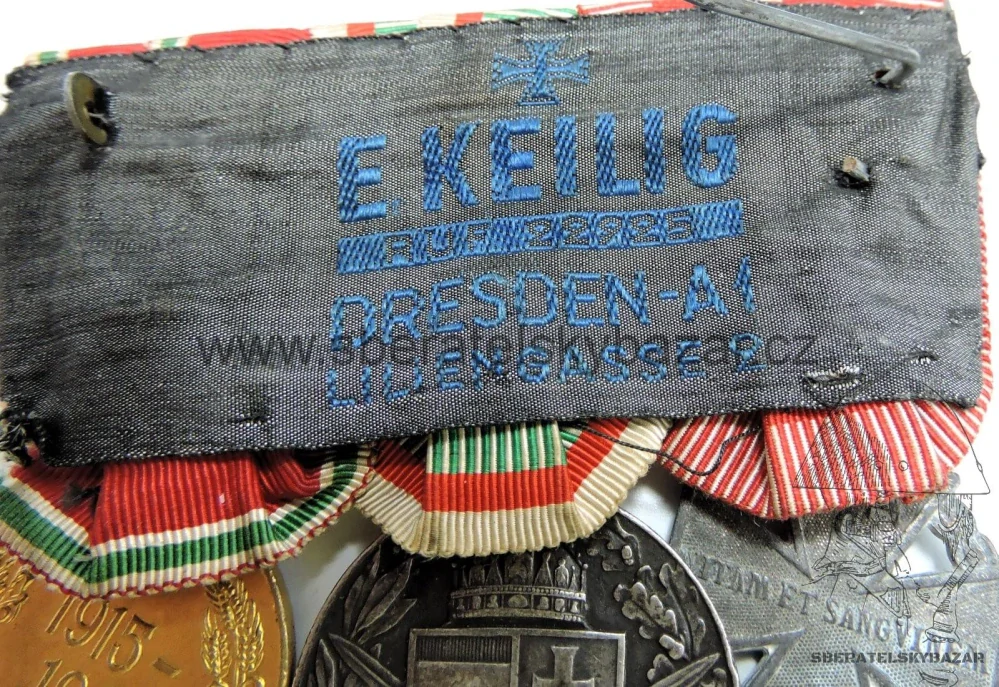 Medailová lišta RU - značená
