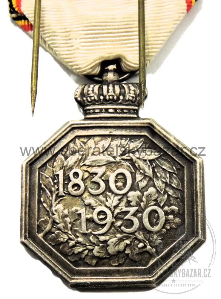 Belgie – Pamětní medaile 100 let nezávislosti 1830–1930