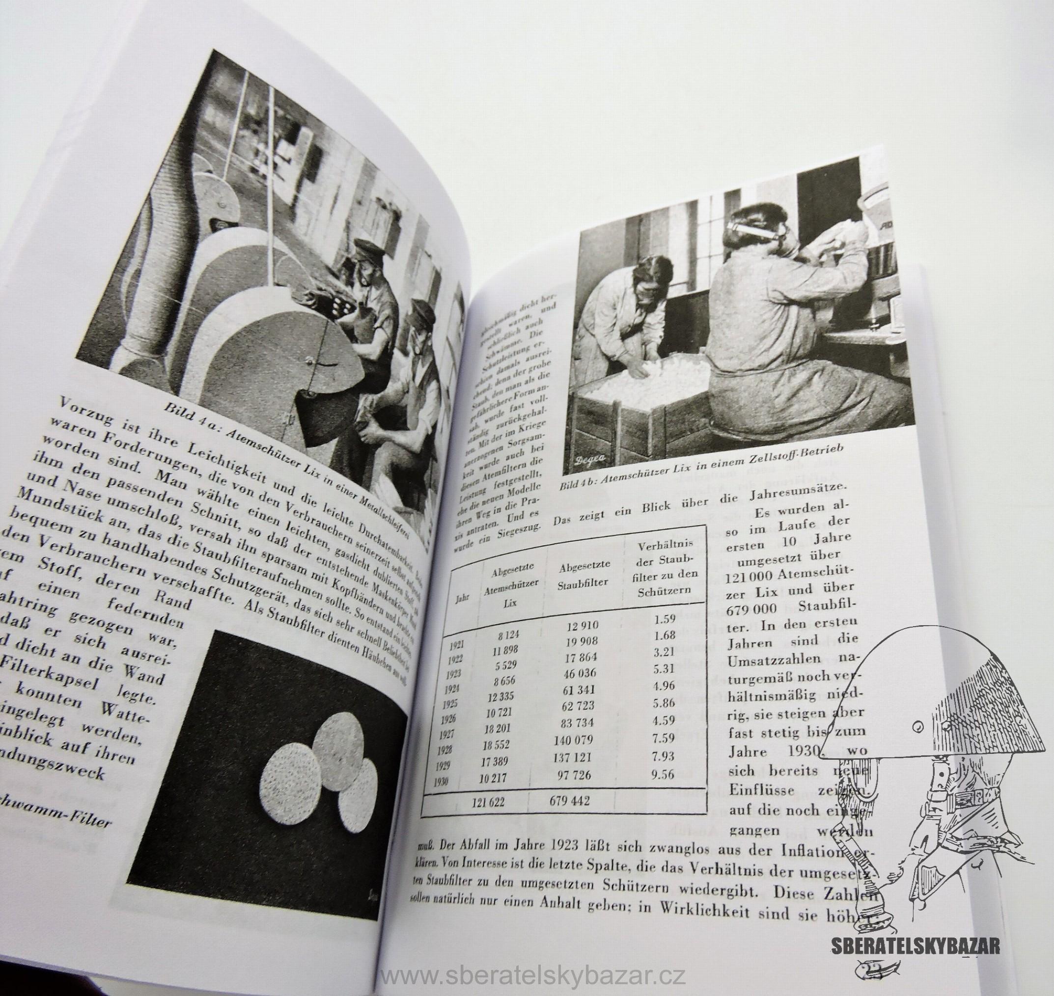 Auer katalog - Plynové masky - Reprint (Replika)
