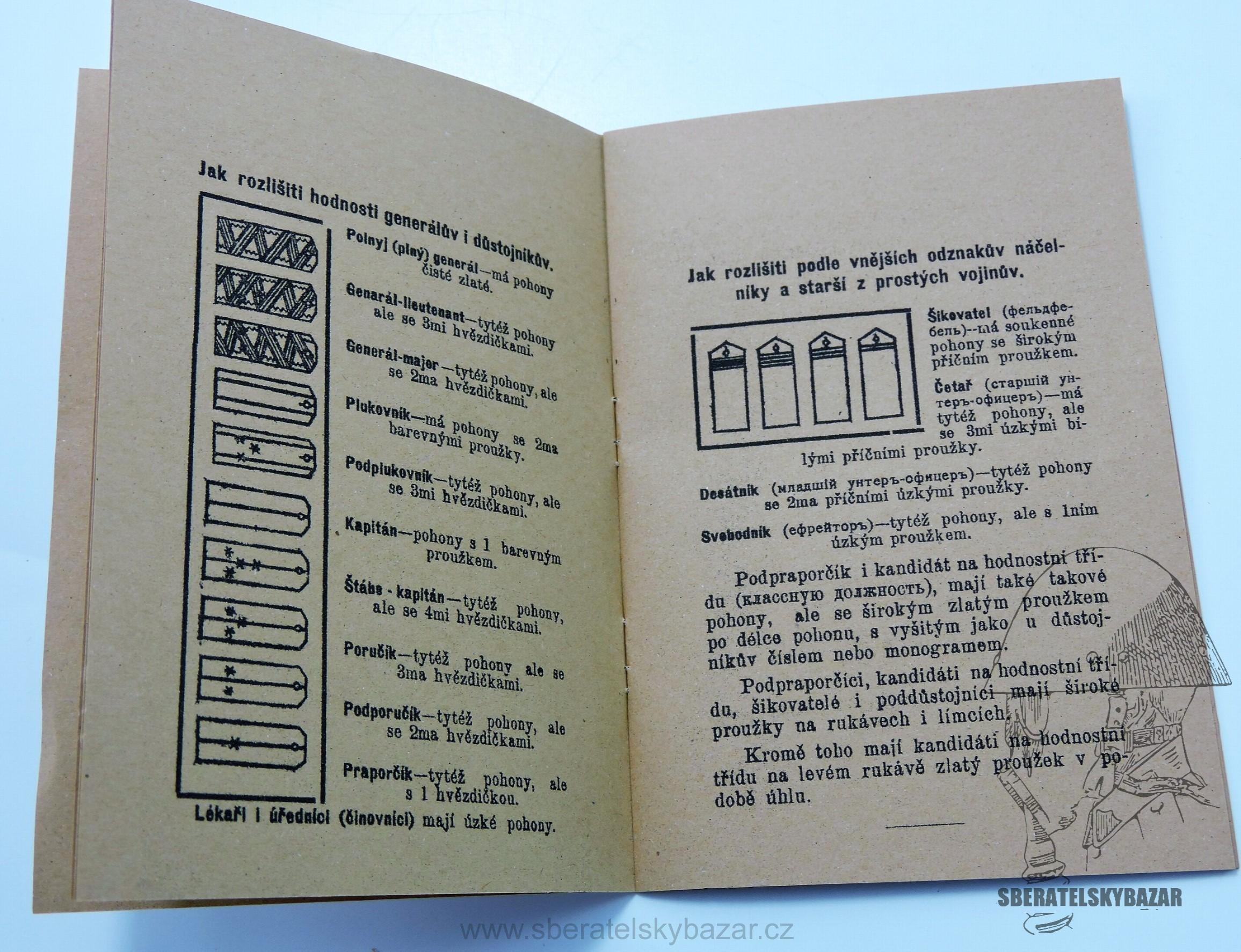 Rukovět českého vojáka 1916 - Reprint (Replika)