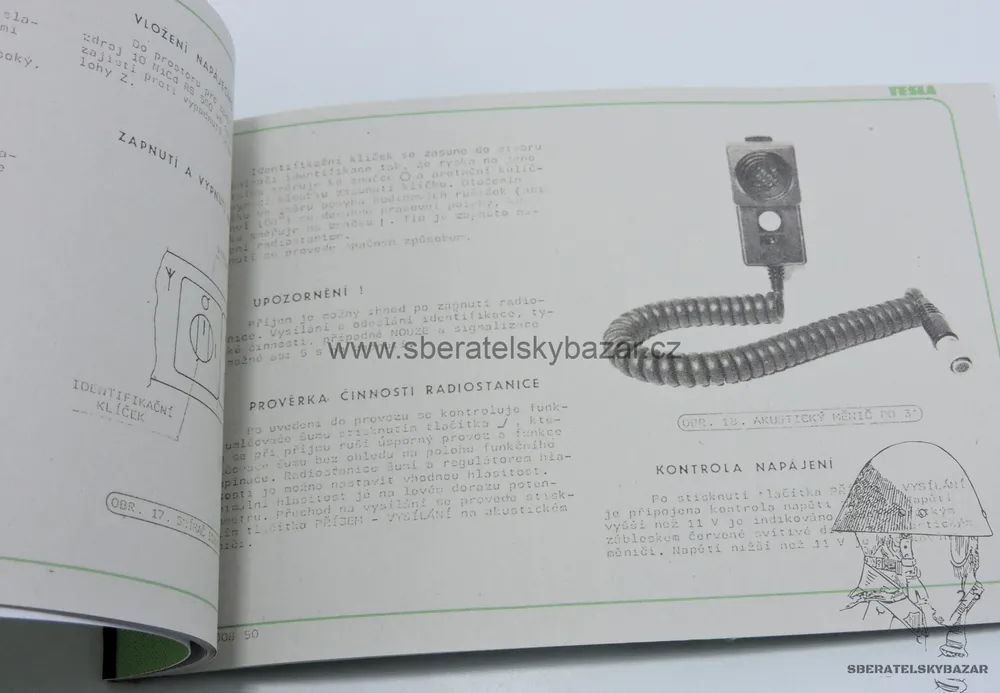 Návod radiostanice PS PZ 31 - SNB - reprint