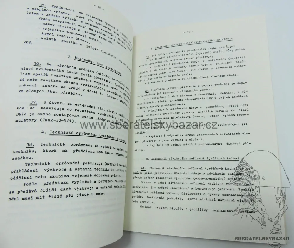 Originál Pravidla vedení provozní dokumentace výzbroje a ostatní techn