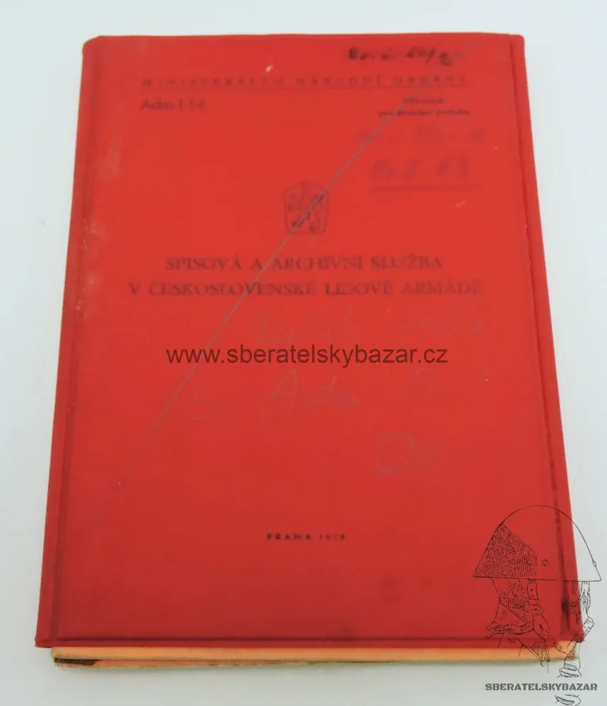 Předpis ČSLA - Spisová a archivační služba 4x sešit