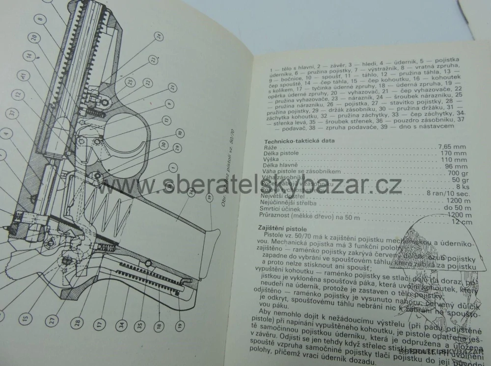 Originál příručka bojová příprava SNV - 1984