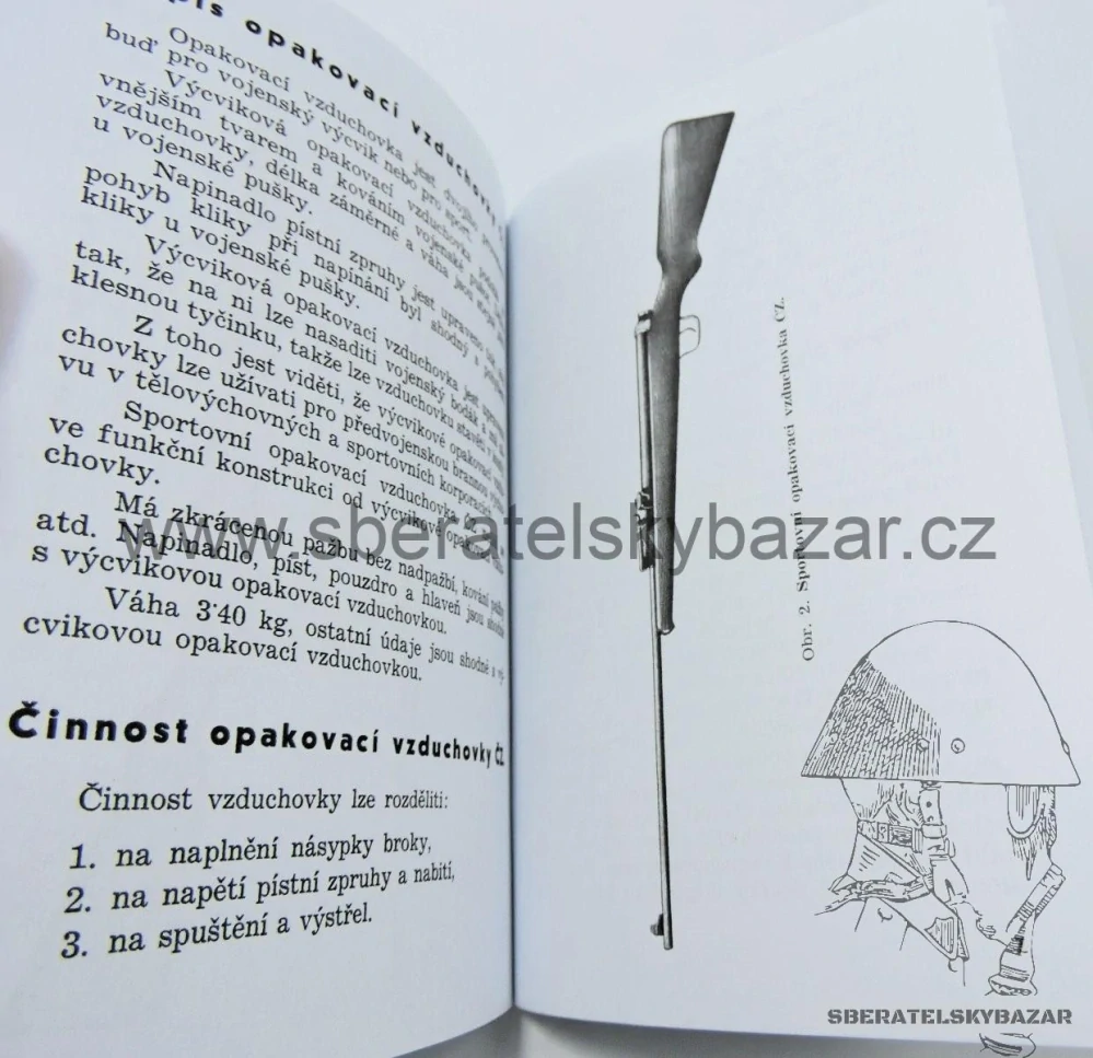 Příručka Opakovací vzduchovka ČZ vz.35/vz.47 - reprint/replika
