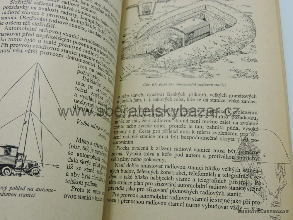 Předpis - Polní služna radisty 1952