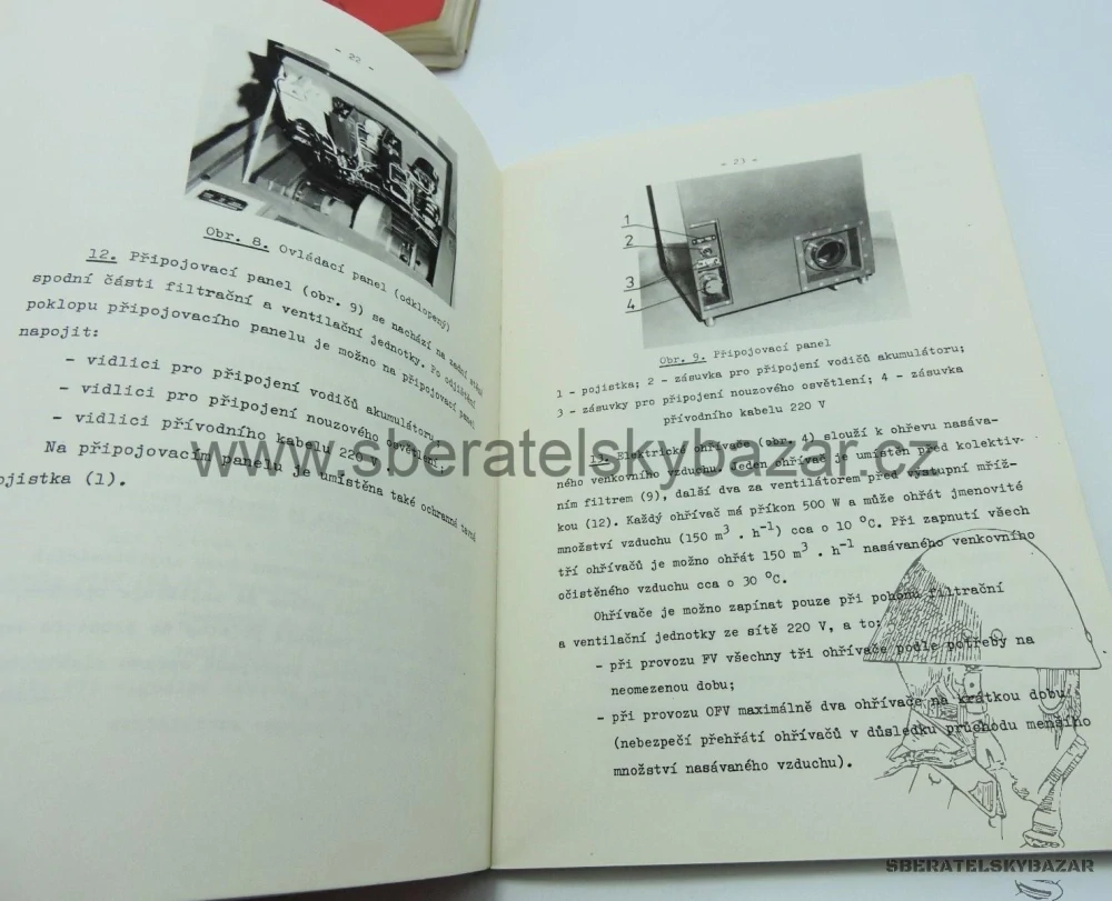 Originál Předpis Filtrační a ventilační zařízení FVZ-150 Chem-21-6