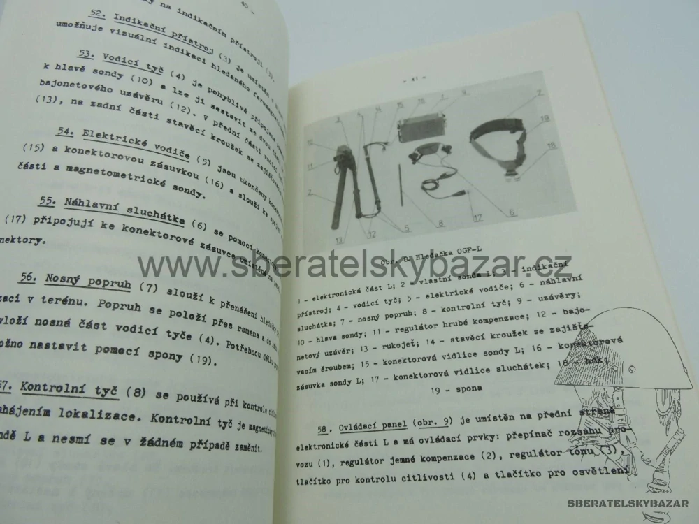 Originál Minové hledačky ČSLA - Žen-29-1 