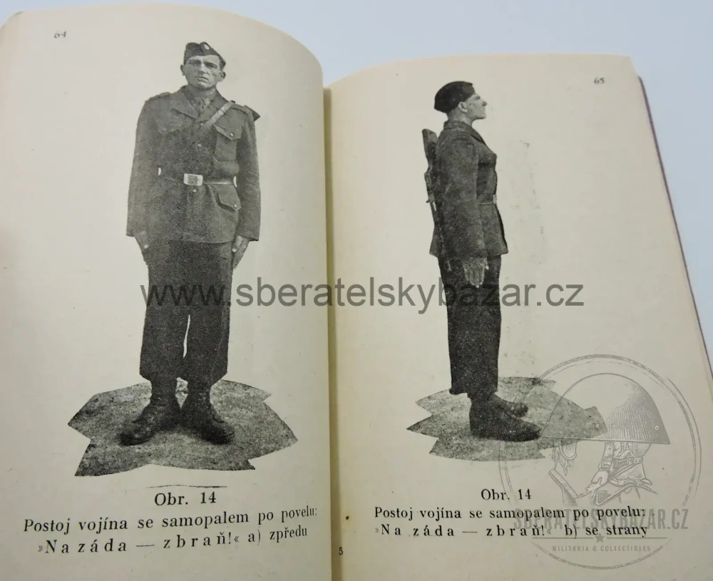 Čs. vojenský předpis – Pořadový výcvik – 1947