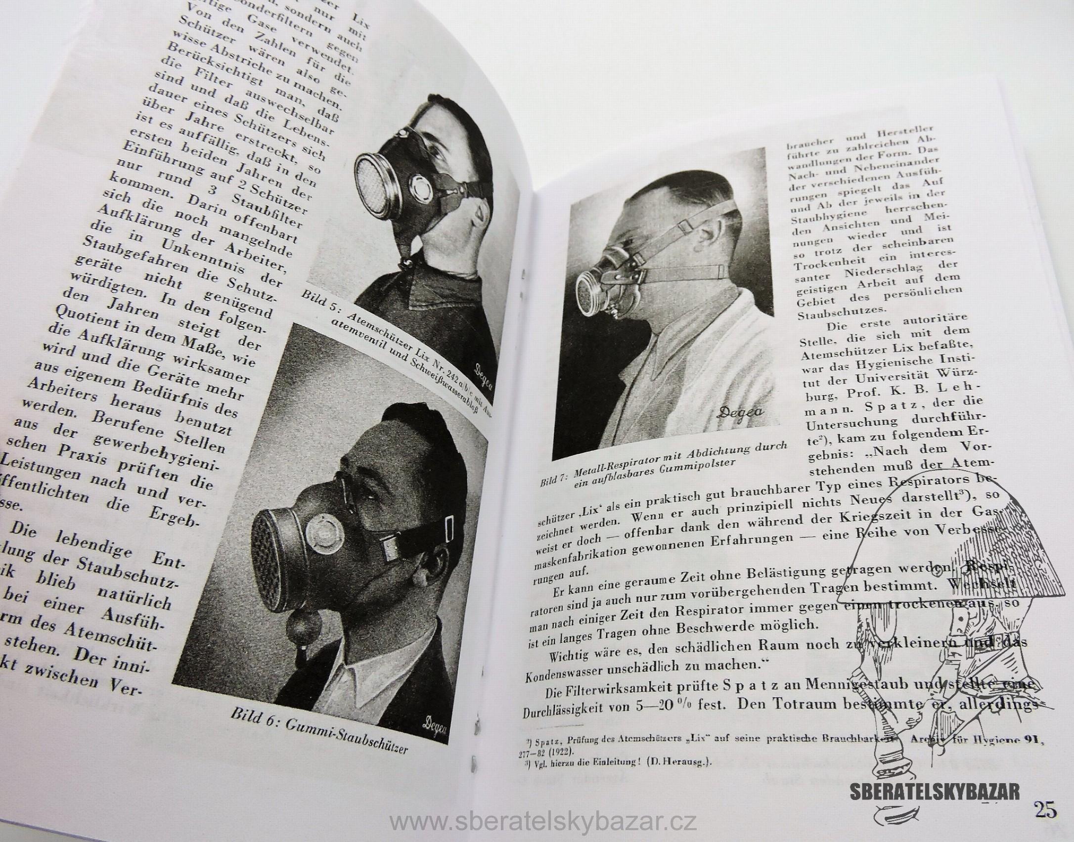 Auer katalog - Plynové masky - Reprint (Replika)