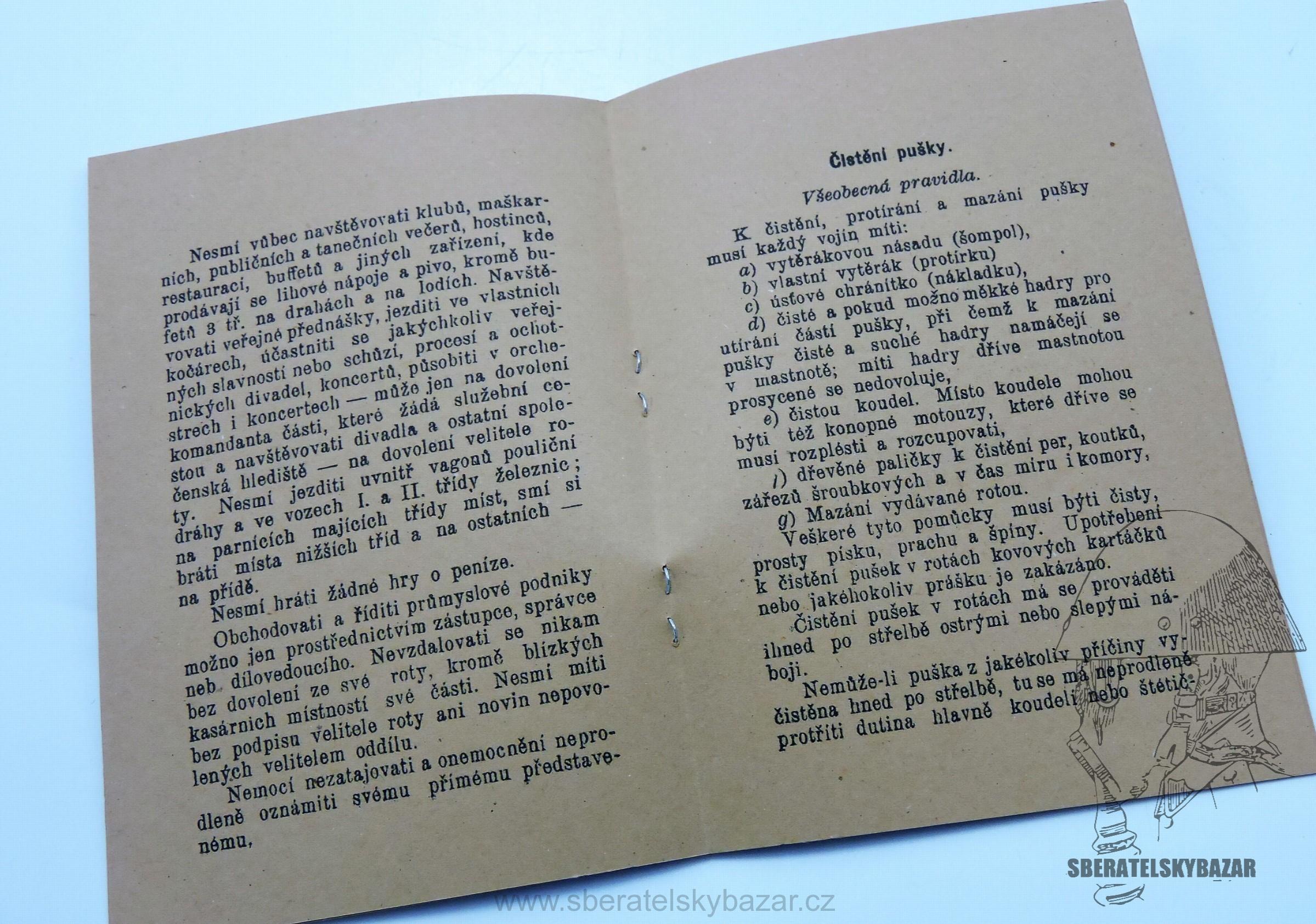 Rukovět českého vojáka 1916 - Reprint (Replika)