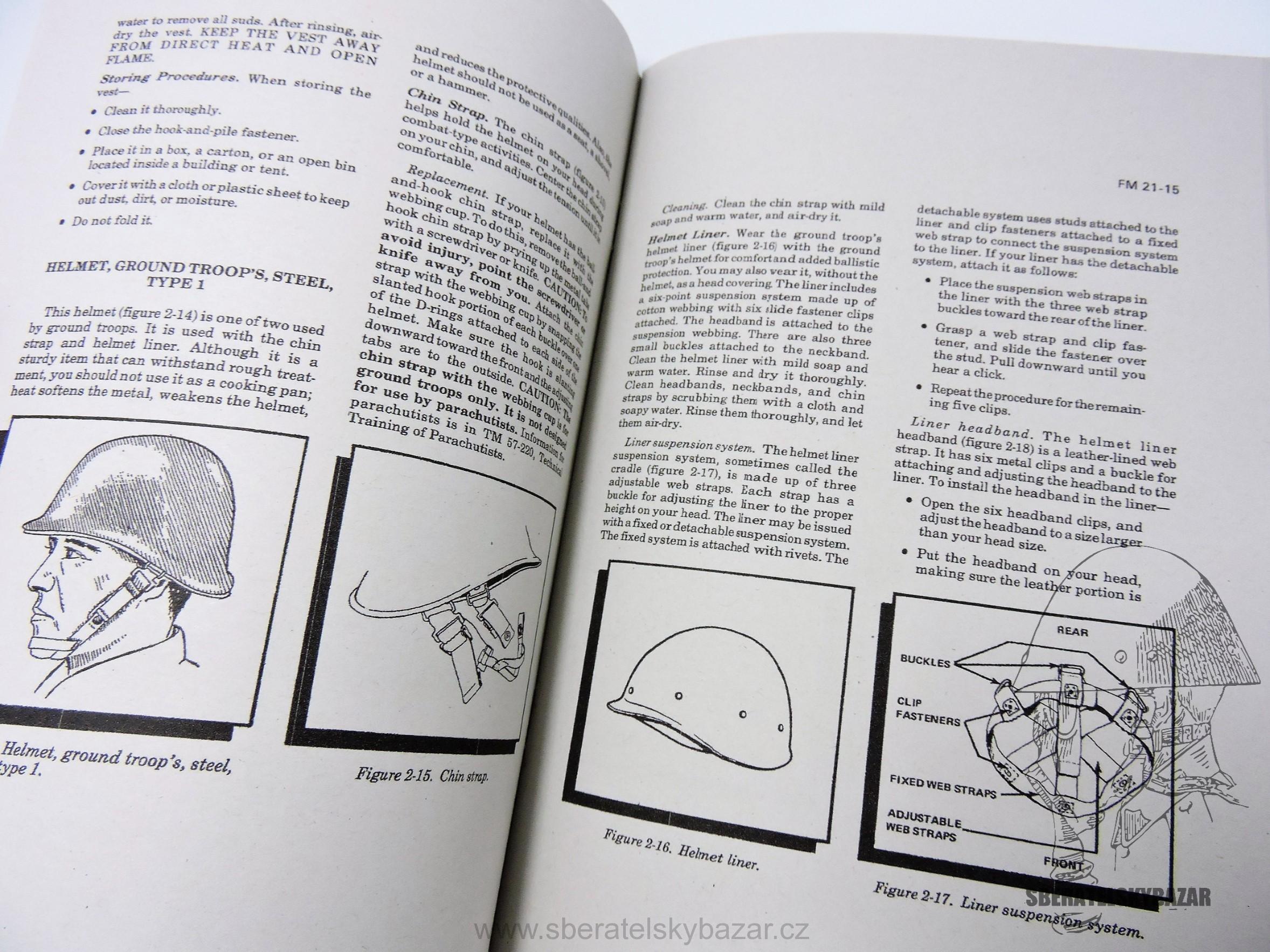 Care and Individual clothing and equipment - Přilba, Uniformy, maska  - Reprint (Replika)