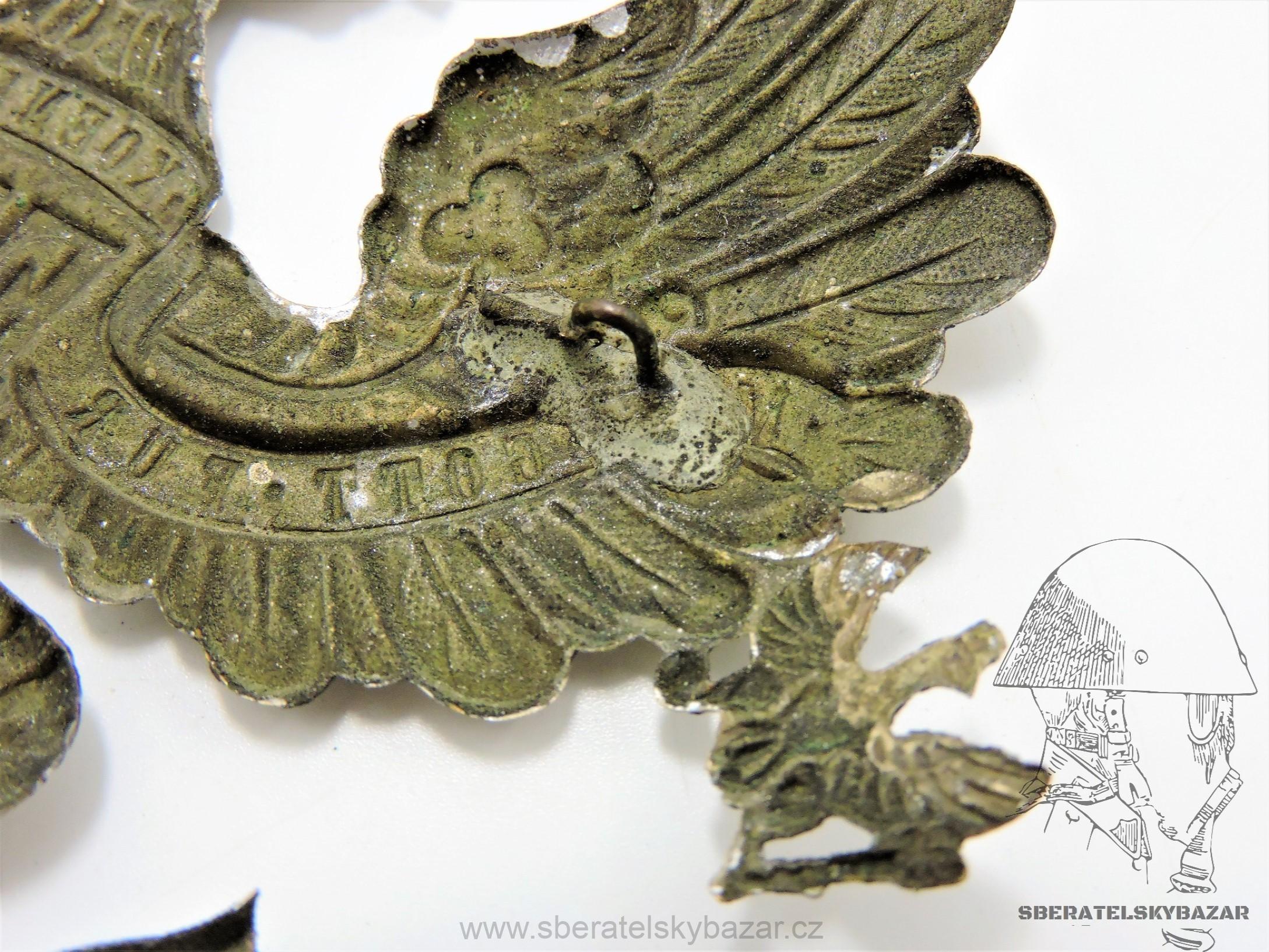 Pruská orlice na pickelhaube