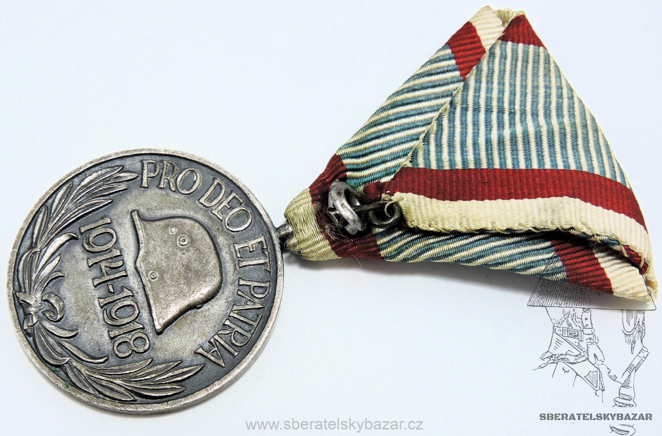 Maďarská pamětní medaile na světovou válku 1914-18