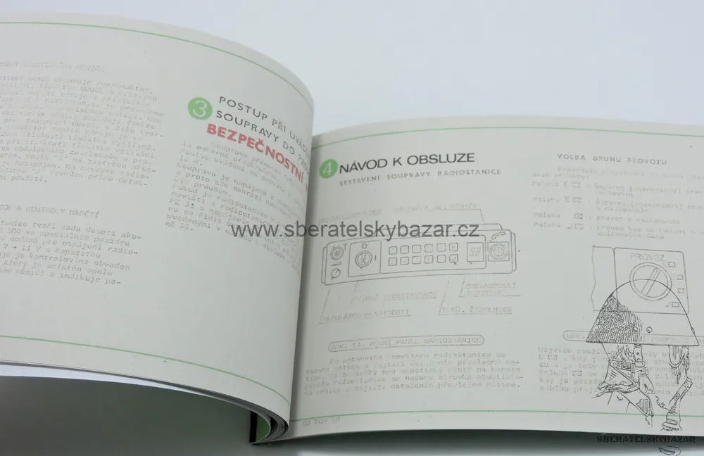 Návod radiostanice PS PZ 31 - SNB - reprint