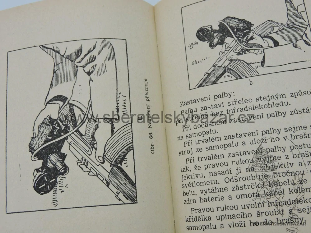 Předpis - Výcvik ve střelbě ze Samopalu vz.58