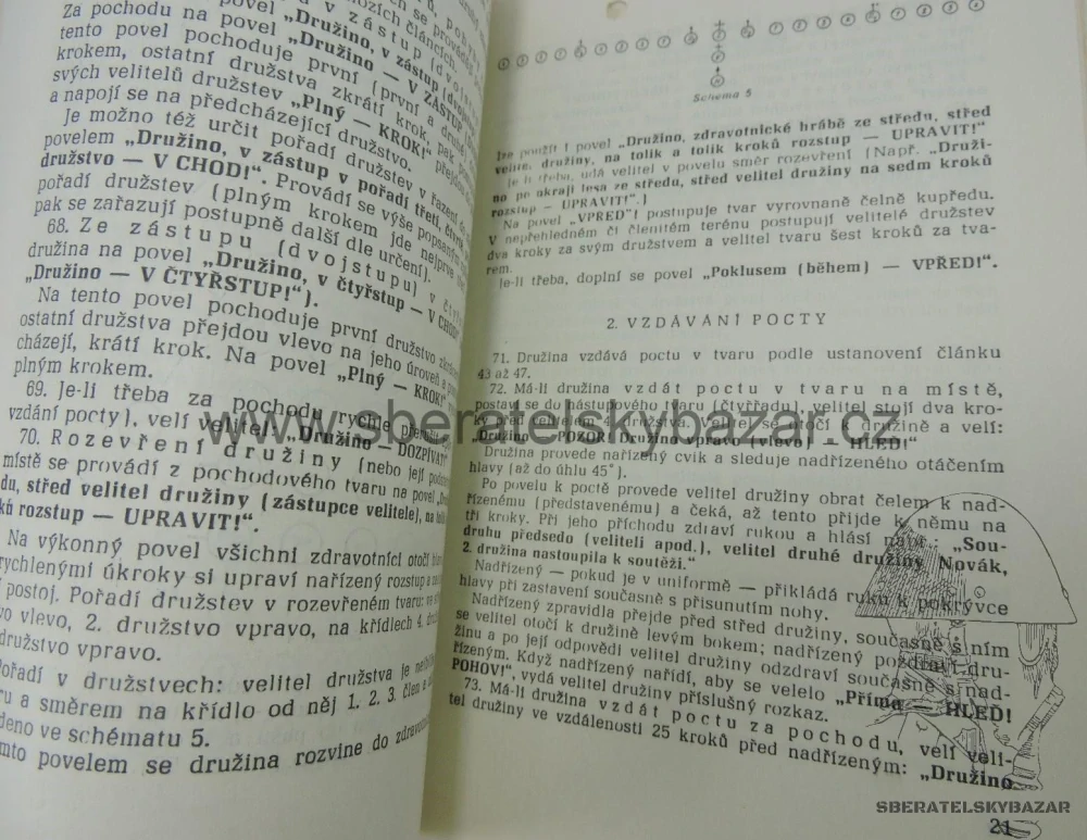 Originál příručka pořadová příprava a vybavení ČSČK
