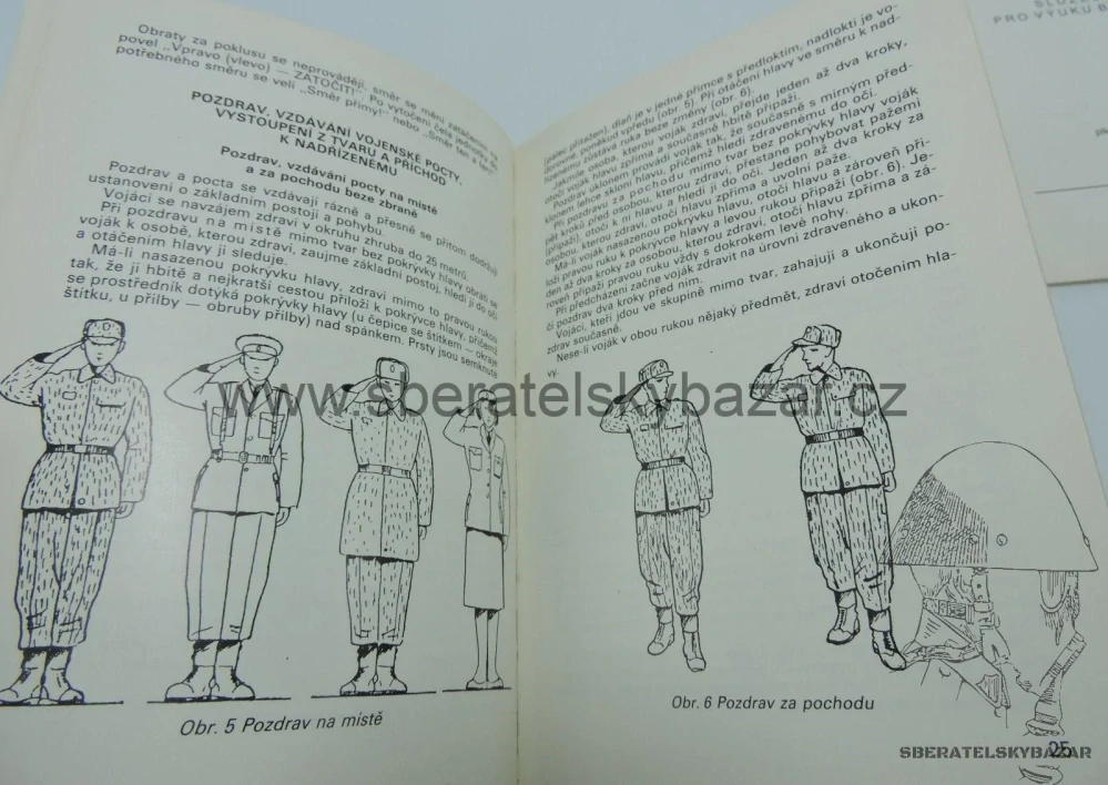 Originál příručka bojová příprava SNV - 1984