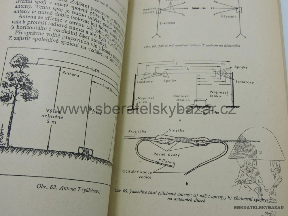 Předpis - Polní služna radisty 1952