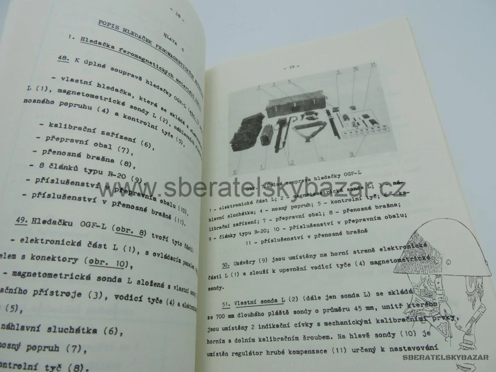 Originál Minové hledačky ČSLA - Žen-29-1 