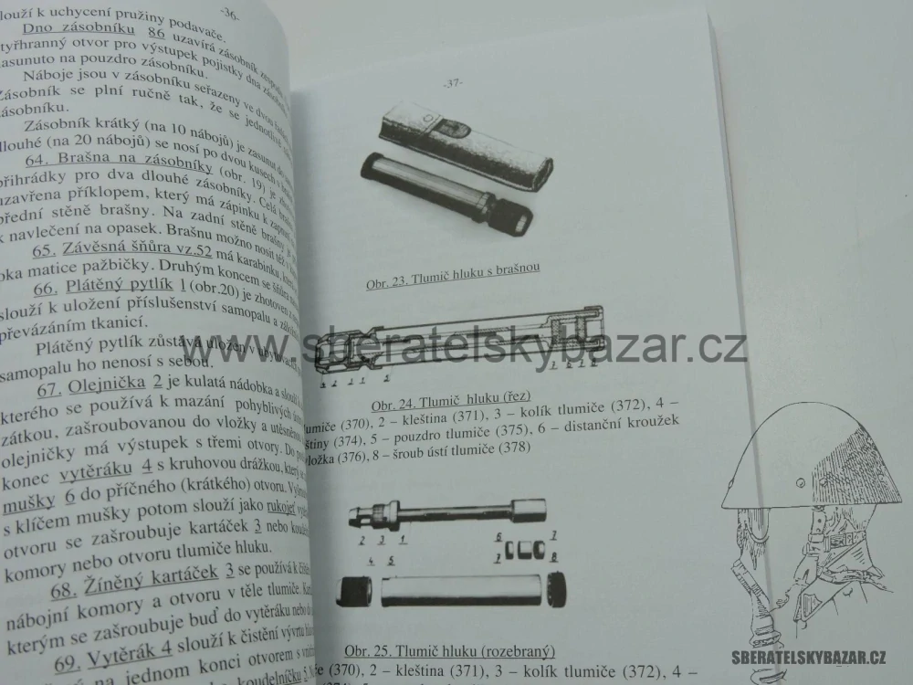 Předpis 7,65mm SAMOPAL vz.61 - Škorpion - Reprint-Replika