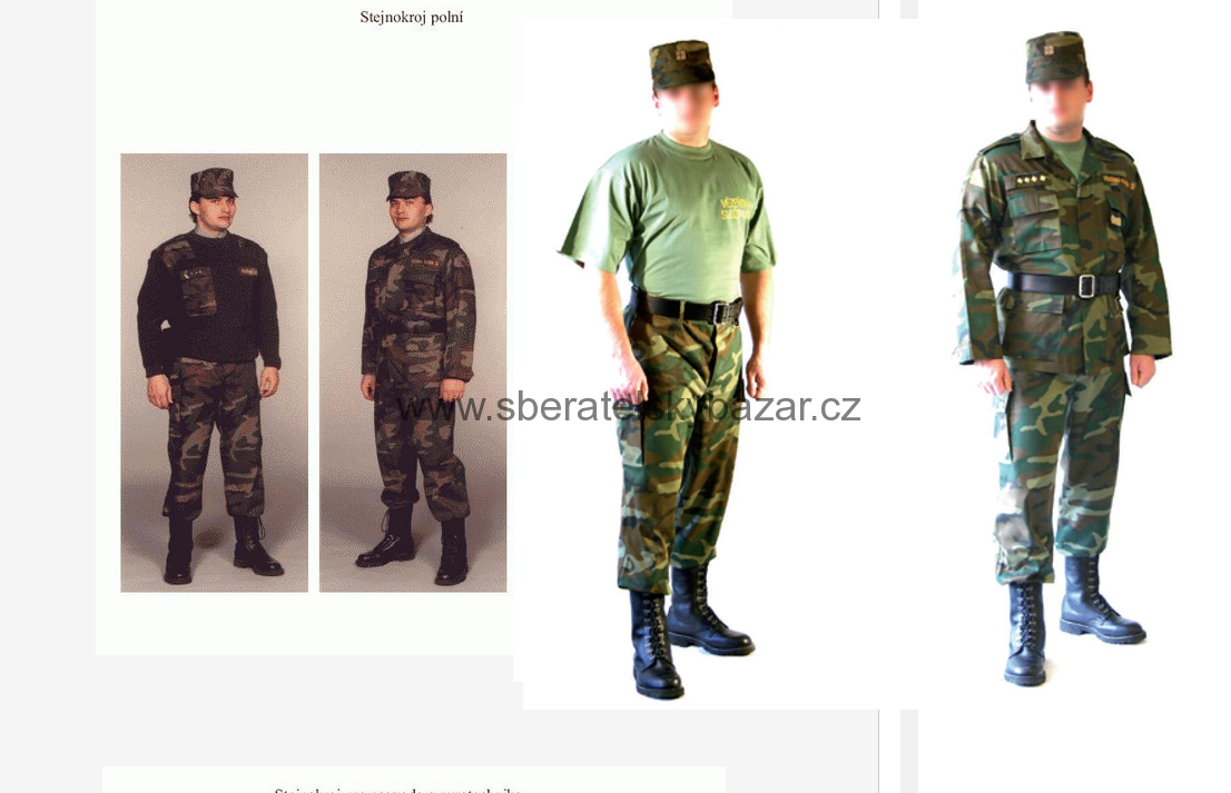Blůza Vězeňské služby - Maskovací - Polní stejnokroj